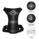 SlowTon Dog Car Harness Plus Connector Strap Multifunction Adjustable Vest Harness Double Breathable Mesh Fabric with Car Vehicle Safety Seat Belt