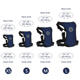 SlowTon Dog Car Harness Plus Connector Strap Multifunction Adjustable Vest Harness Double Breathable Mesh Fabric with Car Vehicle Safety Seat Belt