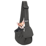 Pet Sling Carrier Shoulder Bag - Grey