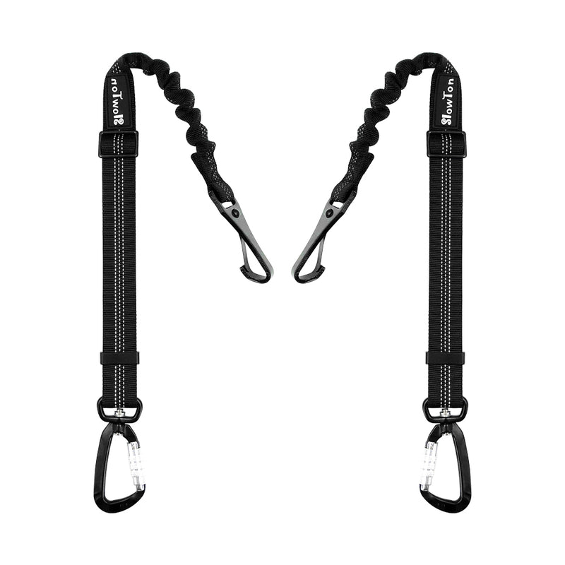 SlowTon Dog Car Seat Belt Pet Seatbelt Clip Tether Puppy Safety Latch Bar Attachment Harness Leash Small Medium Large Dogs Adjustable Restraint Lockable Swivel Carabiner for Doggie Travel