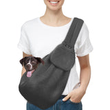 Pet Hand Free Sling Bag - Grey