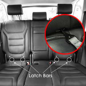 SlowTon Dog Car Seat Belt Pet Seatbelt Clip Tether Puppy Safety Latch Bar Attachment Harness Leash Small Medium Large Dogs Adjustable Restraint Lockable Swivel Carabiner for Doggie Travel 