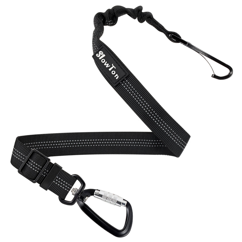 SlowTon Dog Car Seat Belt Pet Seatbelt Clip Tether Puppy Safety Latch Bar Attachment Harness Leash Small Medium Large Dogs Adjustable Restraint Lockable Swivel Carabiner for Doggie Travel